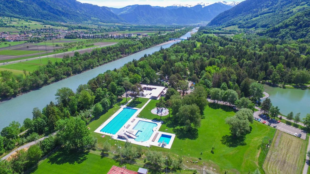 Neptun 3 - Im Zentrum Von Bad Ragaz, Mit Kl. Balkon Kültér fotó